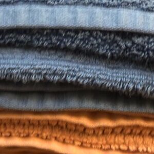 Better Homes And Gardens Soft Blue Cotton towels